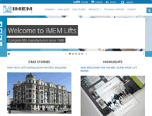 Tablet Screenshot of imem.com